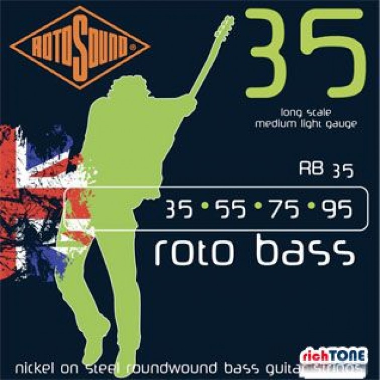 Струни за бас китара ROTOSOUND RB35 Nickel   